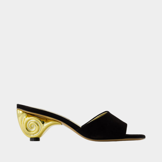 Sandales Naiade - Carel - Cuir - Noir