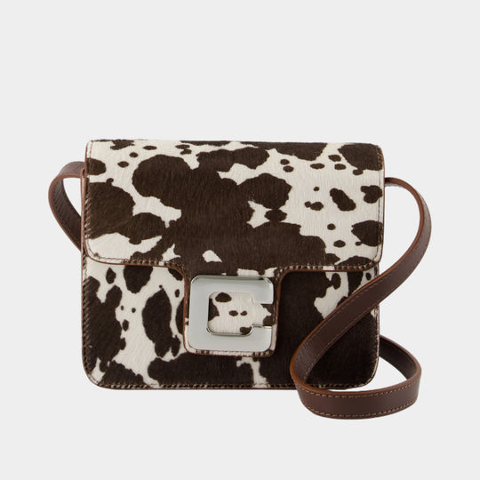 Sac À Bandoulière Michelle 25 - Carel - Cuir - Blanc