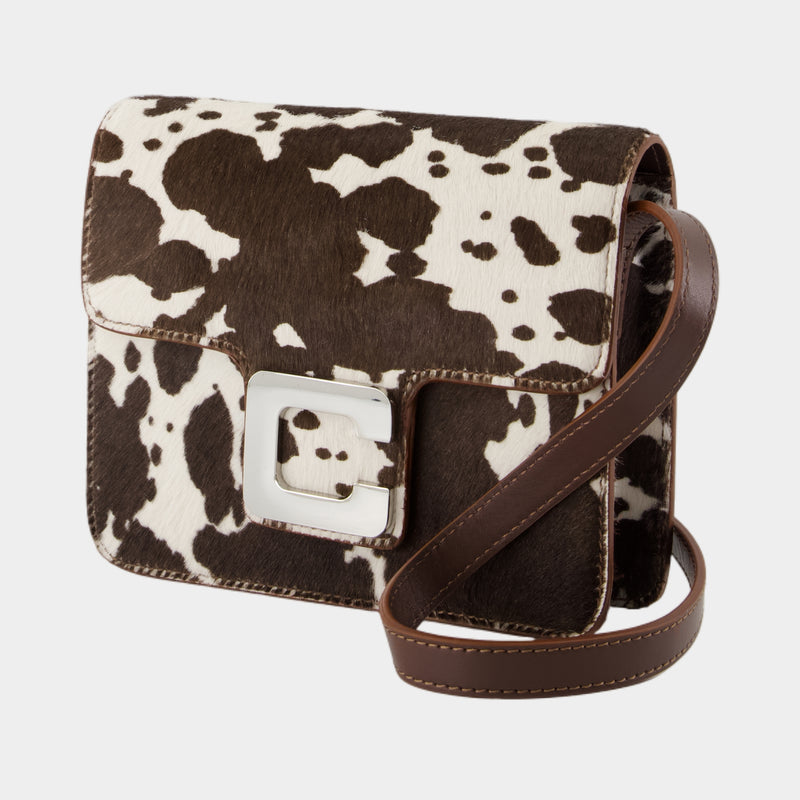 Sac À Bandoulière Michelle 25 - Carel - Cuir - Blanc