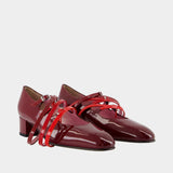 Escarpins Spaghetti - Carel - Cuir - Bordeaux