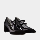 Escarpins Alicenight - Carel - Cuir - Noir