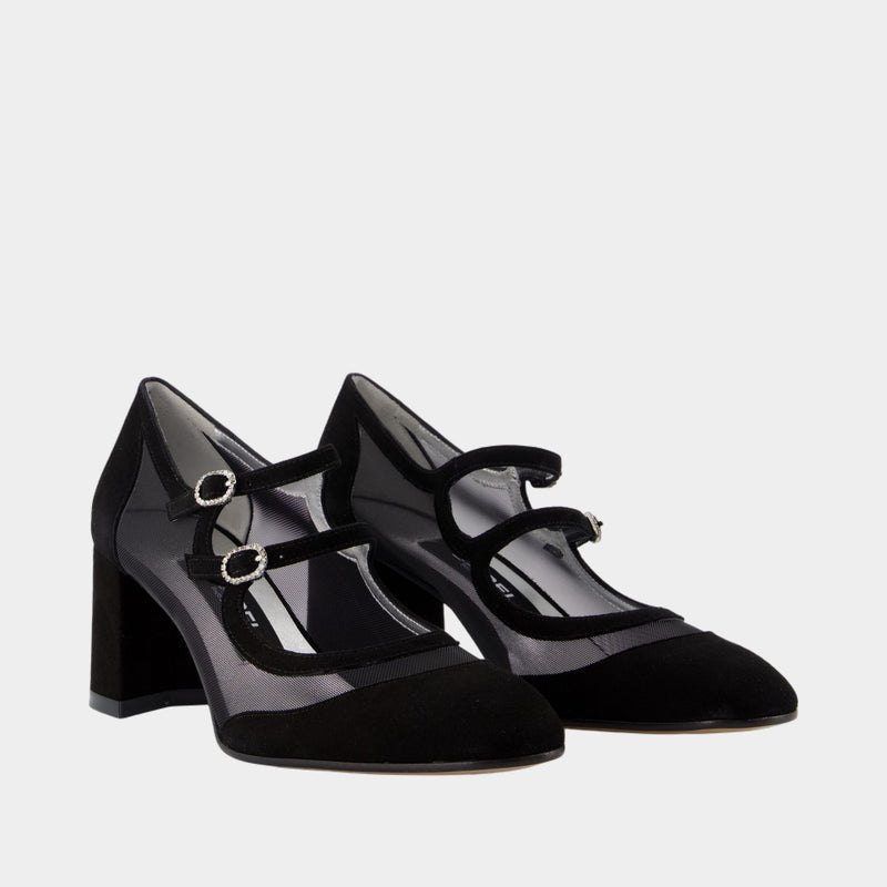 Escarpins Alicenight - Carel - Cuir - Noir