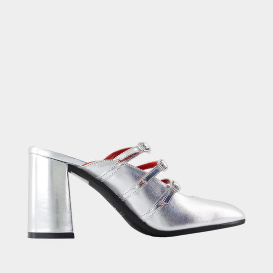 Sandales Fatale - Carel - Cuir - Argenté