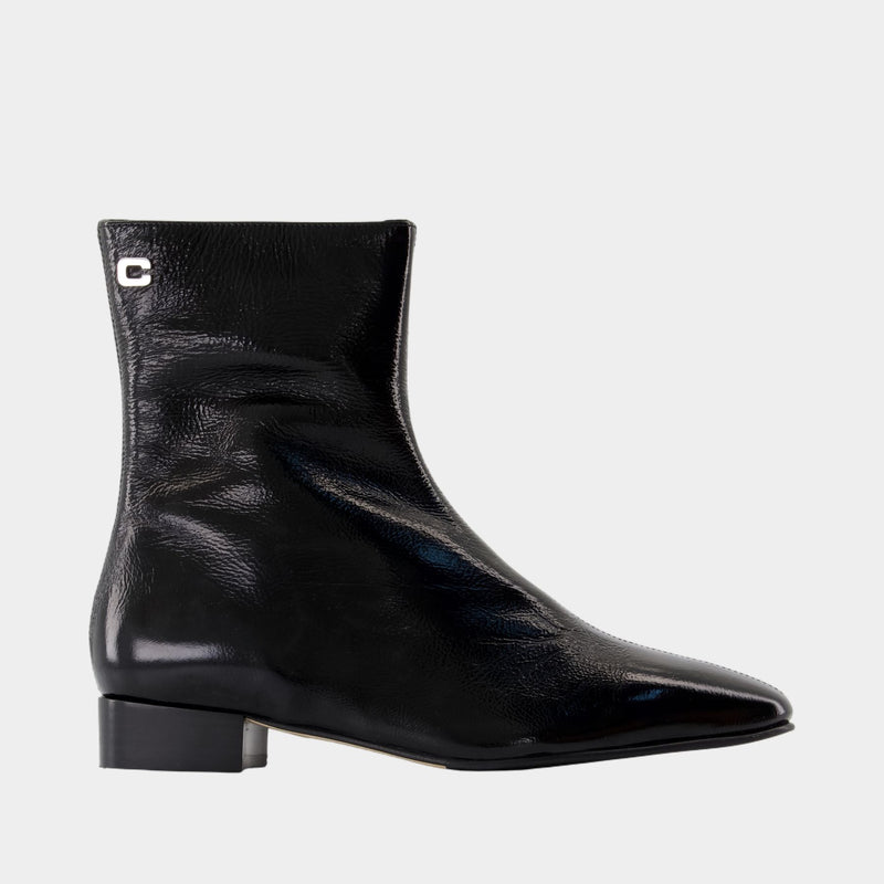 Bottines Aiglon - Carel - Cuir - Noir