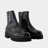 Bottines Chouchou 25 - Carel - Cuir - Noir