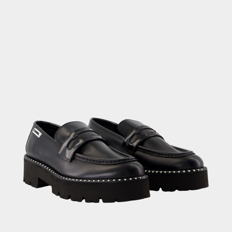 Chaussures Plates Marion - Carel - Cuir - Noir