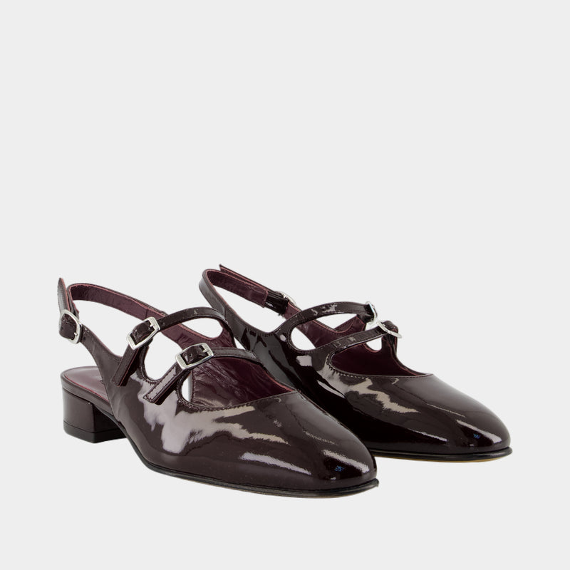 Sandales Peche 25 - Carel - Cuir - Marron
