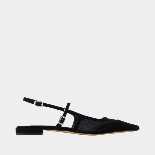 Ballerines Maela - Carel - Cuir - Noir