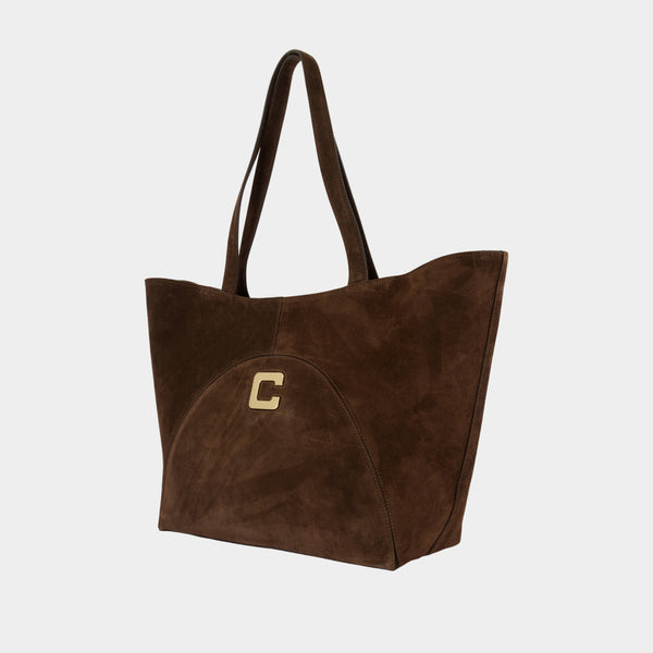 Cabas Clemenceau - Carel - Cuir - Marron