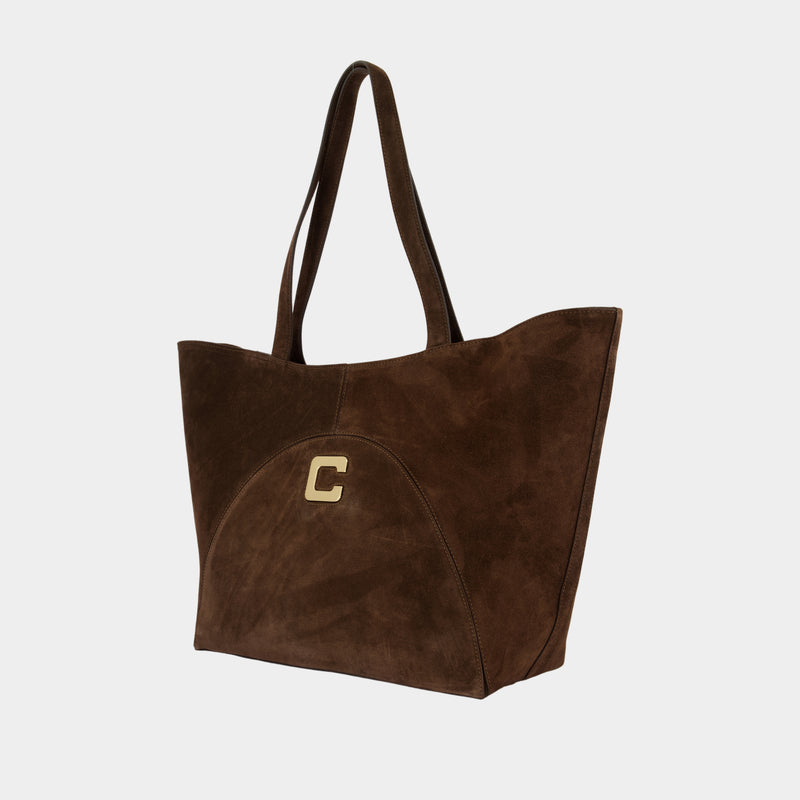 Cabas Clemenceau - Carel - Cuir - Marron