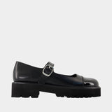 Maryjane Team - Carel - Cuir - Noir