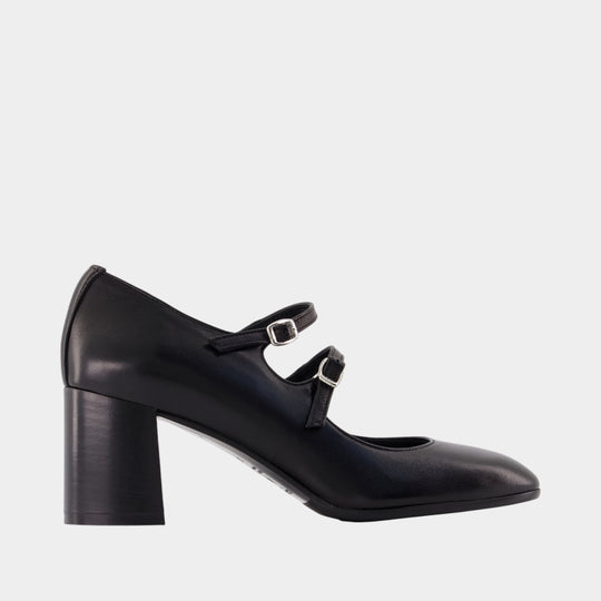 Escarpins Alice Flex - Carel - Cuir  - Noir