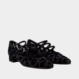 Ballerines Ariana R - Carel - Cuir - Noir