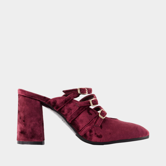 Escarpins Fatale - Carel - Cuir - Rouge