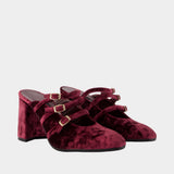 Escarpins Fatale - Carel - Cuir - Rouge