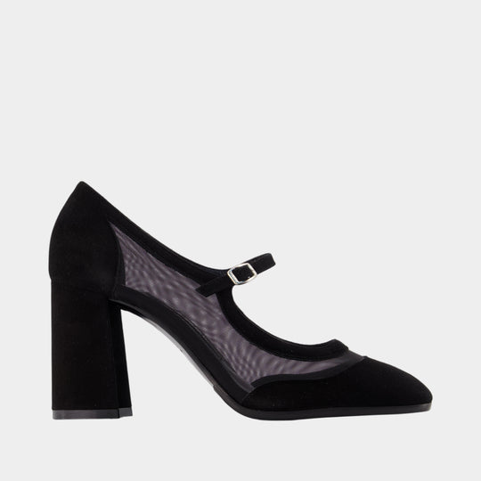 Escarpins Sachanight - Carel - Cuir  - Noir