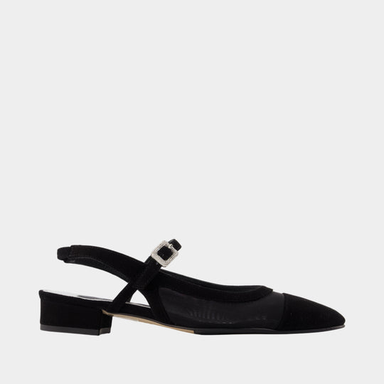 Ballerines Oceanight2 - Carel - Cuir - Noir