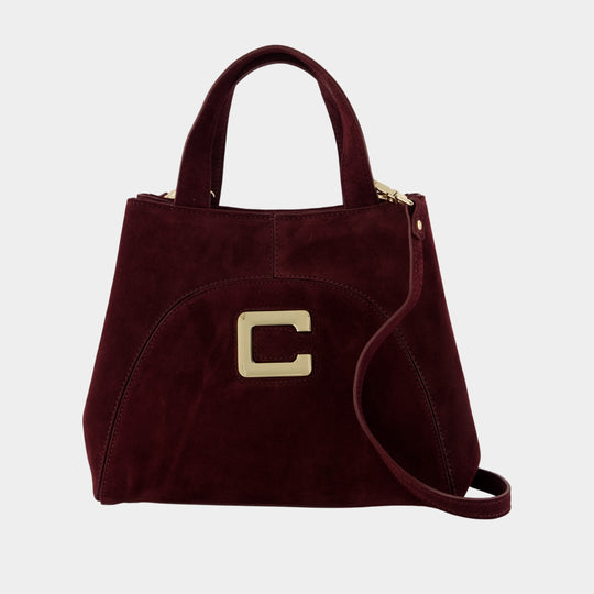 Sac À Main Clem - Carel - Cuir - Bordeaux