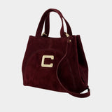 Sac À Main Clem - Carel - Cuir - Bordeaux