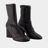 Bottines Lucia - Carel - Cuir - Noir