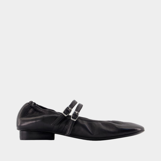 Ballerines Tatiana - Carel - Cuir - Noir