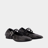 Ballerines Tatiana - Carel - Cuir - Noir