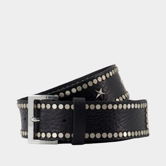 Ceinture Starlight - Zadig & Voltaire - Cuir - Noir