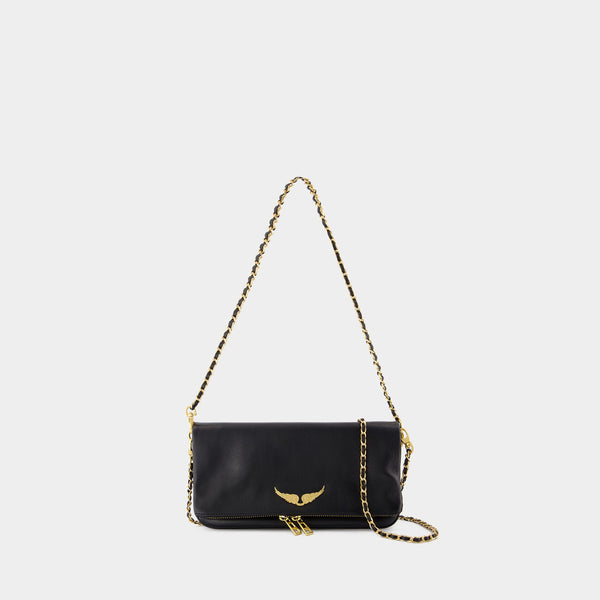 Sac À Bandoulière Rock - Zadig & Voltaire - Cuir - Noir