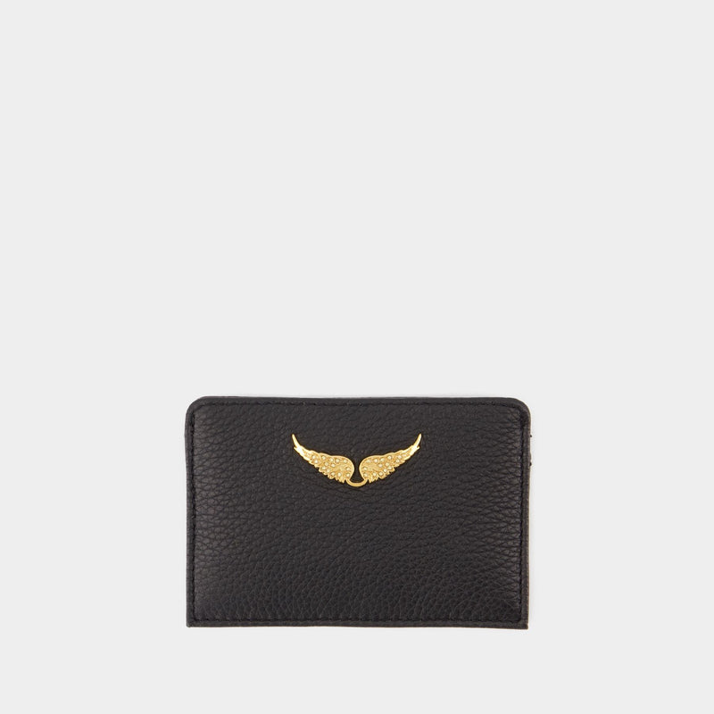 Pochette Zv Pass - Zadig & Voltaire - Cuir - Noir