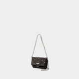 Sac Rock Nano Lucky Charms - Zadig & Voltaire - Cuir - Noir