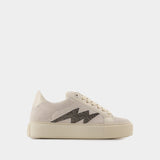 Sneakers Flash Chunky - Zadig & Voltaire - Cuir - Blanc