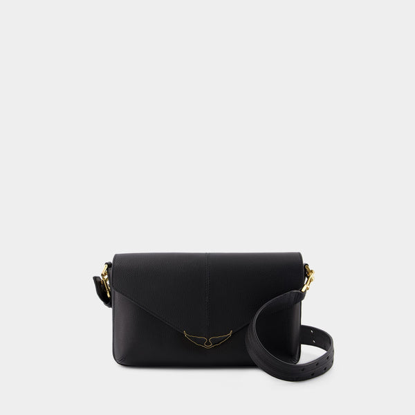 Sac À Bandoulière Borderline Daily - Zadig & Voltaire - Cuir - Noir