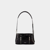 Sac À Bandoulière Sunny Moody - Zadig & Voltaire - Cuir - Noir