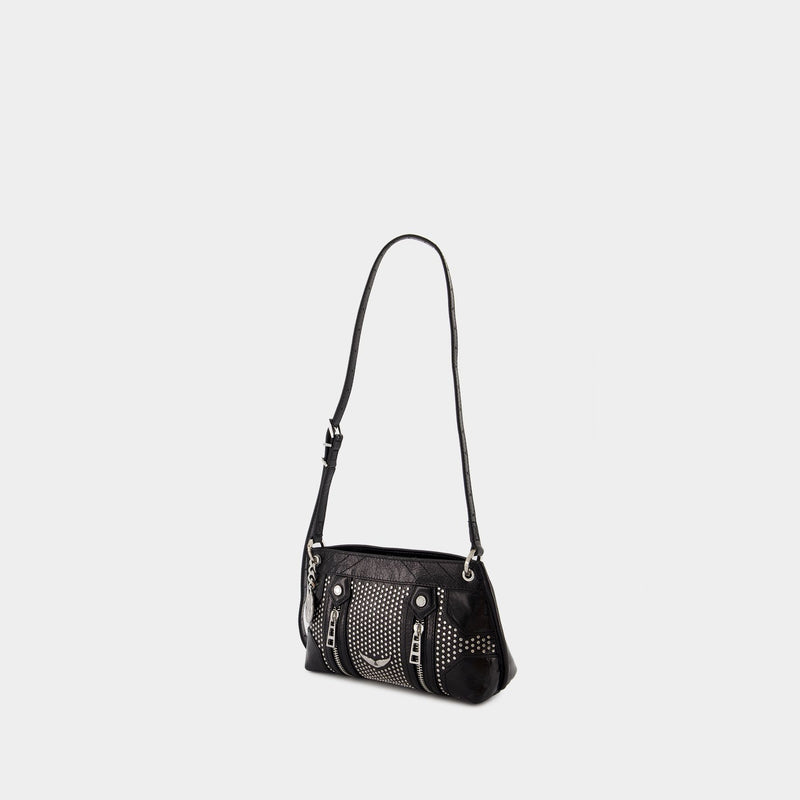 Sac À Bandoulière Sunny Mood - Zadig & Voltaire - Cuir - Noir