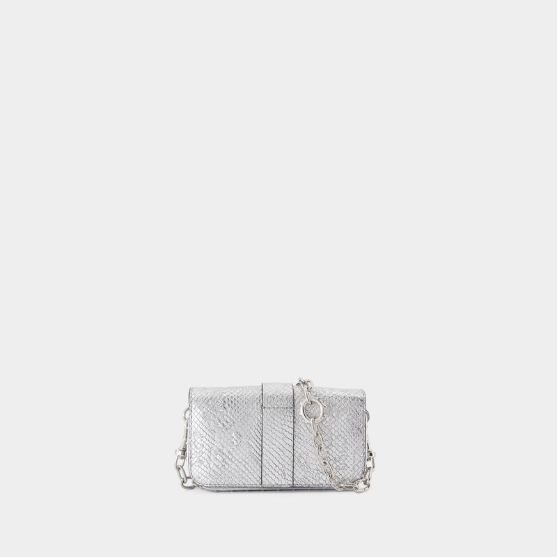 Sac À Bandoulière Kate - Zadig & Voltaire - Cuir - Argenté