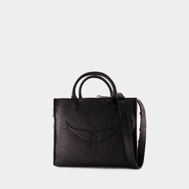 Cabas Angel Wings - Zadig & Voltaire - Cuir - Noir