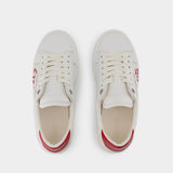 Sneakers La Flash Good Vibes - Zadig & Voltaire - Cuir - Blanc