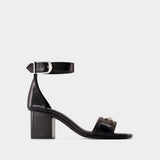 Sandales Caprese Wings - Zadig & Voltaire - Cuir - Noir