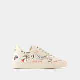 Sneakers Fly On - Zadig & Voltaire - Cuir - Argenté