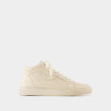 Sneakers Mid Fly On - Zadig & Voltaire - Cuir - Blanc