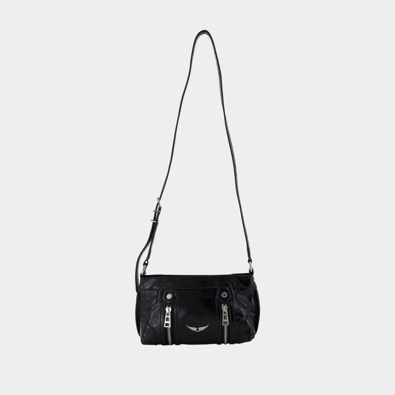 Sac À Bandoulière Sunny Mood - Zadig & Voltaire - Cuir - Noir