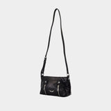 Sac À Bandoulière Sunny Mood - Zadig & Voltaire - Cuir - Noir