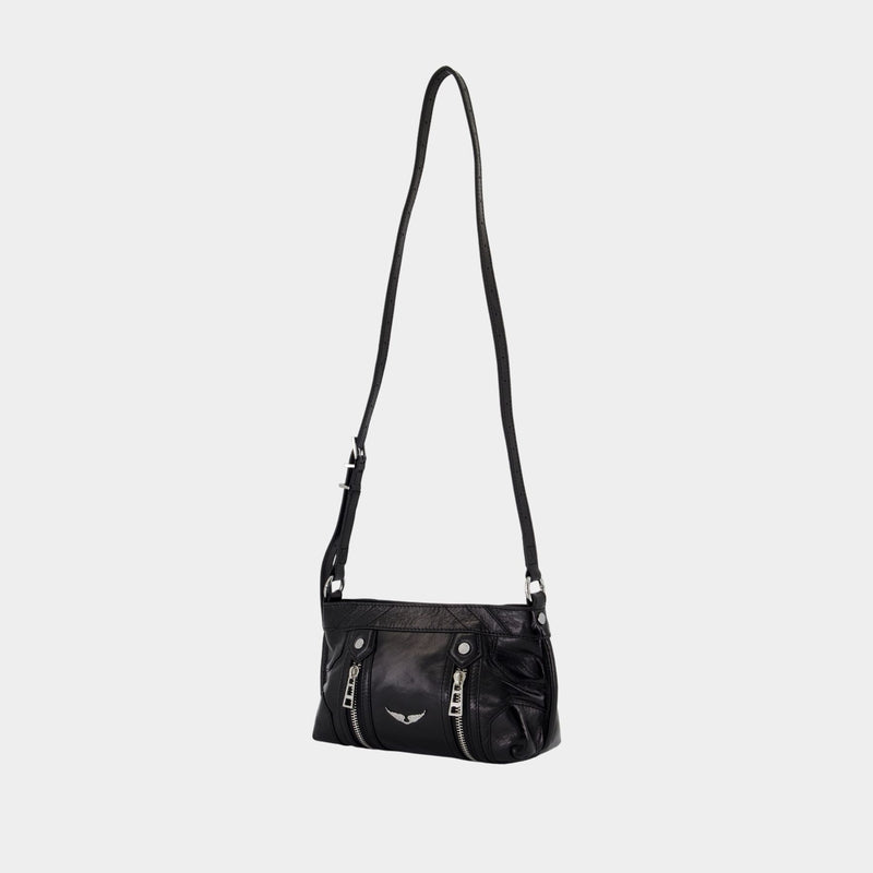 Sac À Bandoulière Sunny Mood - Zadig & Voltaire - Cuir - Noir