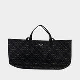 Cabas Z Xl Monogram - Zadig & Voltaire - Synthétique - Noir