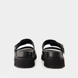 Sandales Ride - Zadig & Voltaire - Cuir - Noir