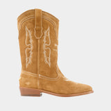 Bottines Tex Western - Zadig & Voltaire - Cuir - Marron