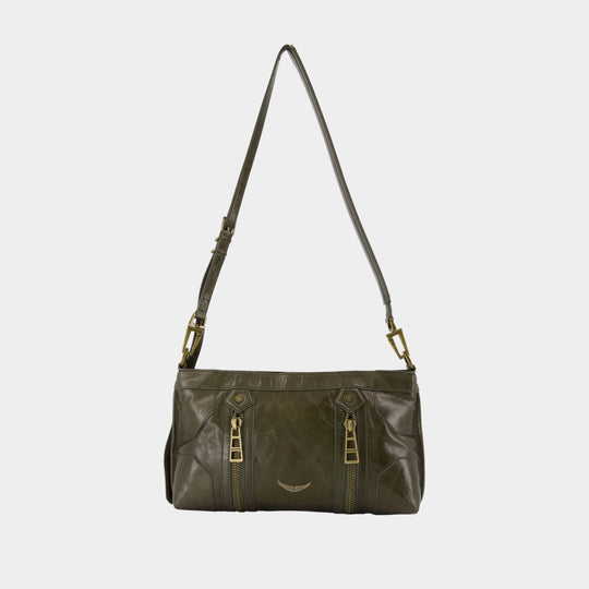 Sac À Bandoulière Sunny Moody - Zadig & Voltaire - Cuir - Vert