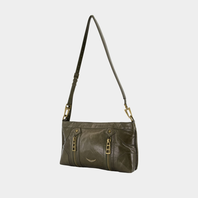 Sac À Bandoulière Sunny Moody - Zadig & Voltaire - Cuir - Vert