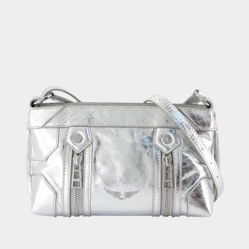 Sac À Bandoulière Sunny Mood - Zadig & Voltaire - Cuir - Argenté