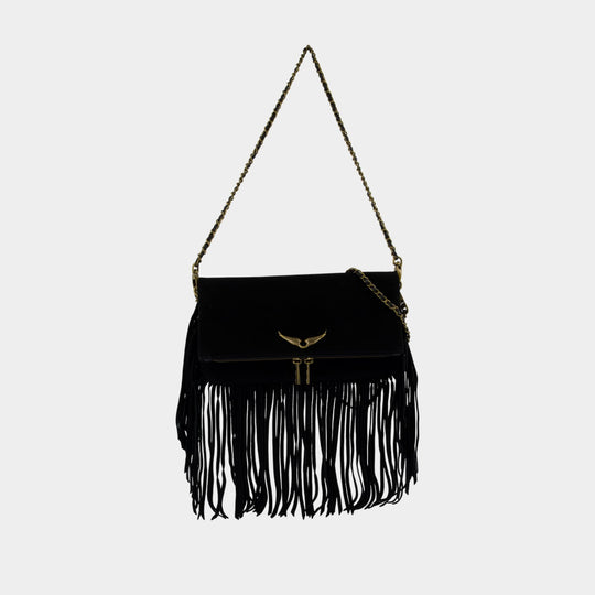 Sac À Bandoulière Rock - Zadig & Voltaire - Cuir - Noir